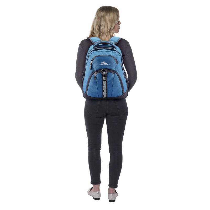 High Sierra Access 2.0 Laptop Backpack, Graphite Blue/Mercury, One Size - Image 5